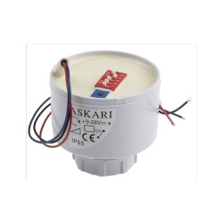 Avertisseur sonore blanc 9-28 VCC - 100DB - 2 SONS