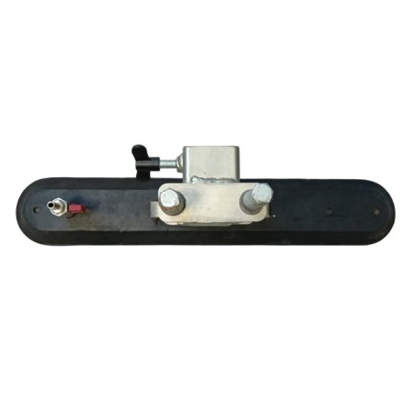 Ventouse dimensions 90 x 500 mm moulée en EPDM pour palonnier type EM4 avec : insert, support, ressorts