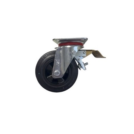 Roue pivotante freinée pour EM4 - Ø160 - CMU 135KG