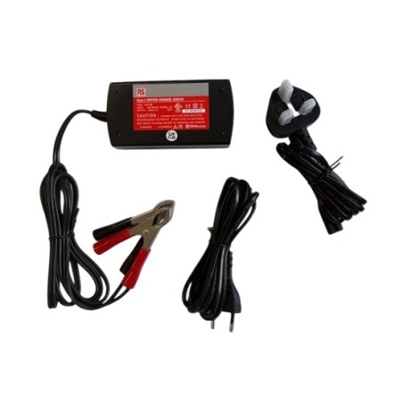 Chargeur de batterie AC0212A 12V - 2A avec câble d'alimentation