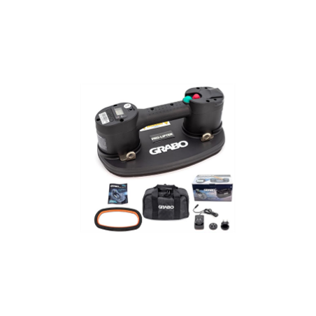 Ventouse  GRABO PRO électroportative qui adhère à toutes les surfaces étanches. AXITEC