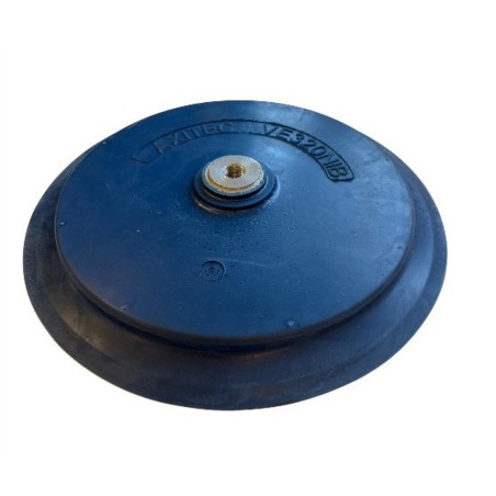 Ventouse de rechange pour palonnier à ventouse - Ventouse à lèvre Ø320mm en nitrile bleu. Fixation M16