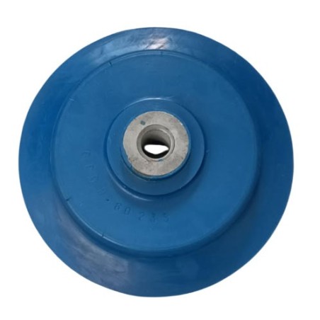 Ventouse à lèvre Ø180mm en nitrile bleu. Fixation M16. AXITEC