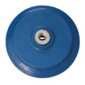 Ventouse à lèvre Ø250mm en nitrile bleu. Fixation M16. AXITEC