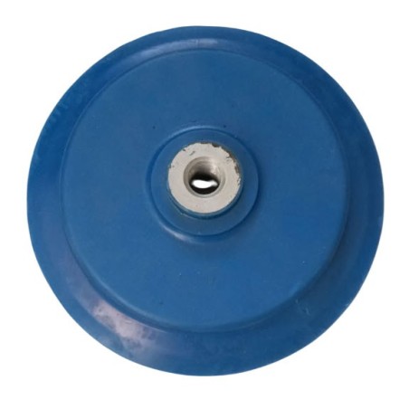 Ventouse à lèvre Ø250mm en nitrile bleu. Fixation M16. AXITEC
